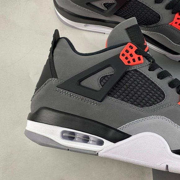 Air Jordan 4 Retro Infrared Sneakers - Picture 5 of 10